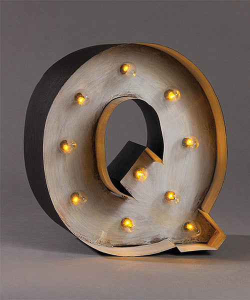 Large Lighted Marquee Décor