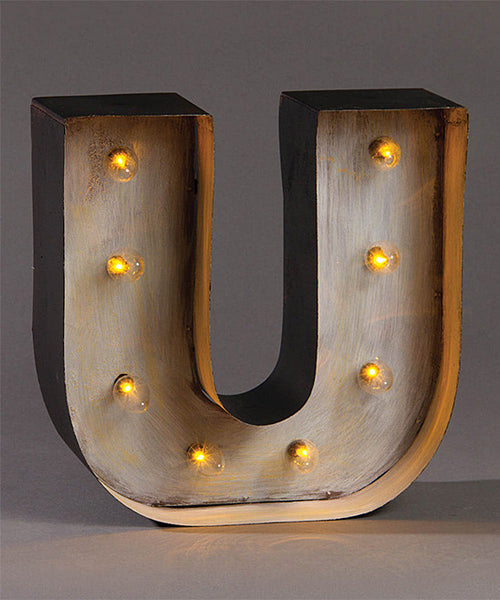 Large Lighted Marquee Décor