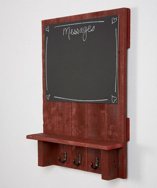 Three-Hook Message Center