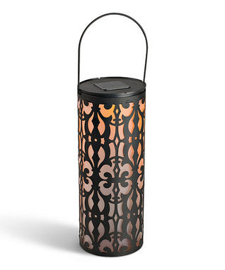 Metal Crisscross Lantern - Set of Three