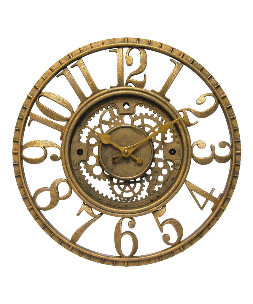 Clock with mechanism